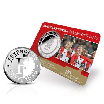 Kampioenspenning Feyenoord 2017 Coincard